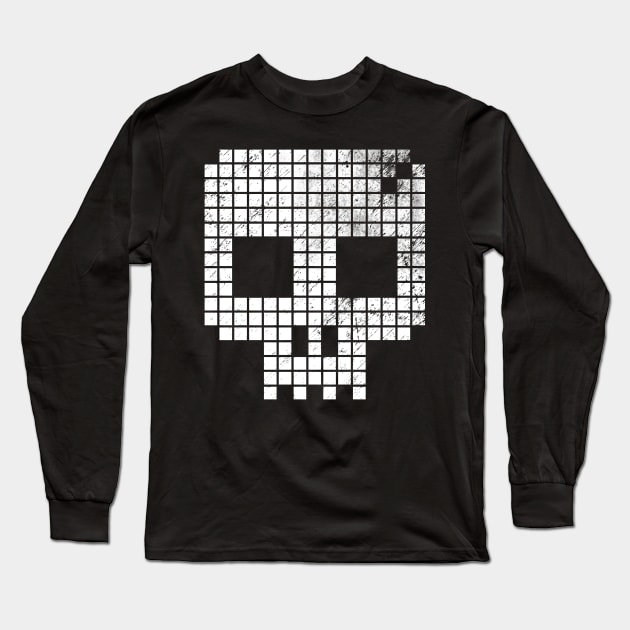 digital pirate Long Sleeve T-Shirt by BrownWoodRobot